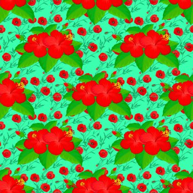 Renksiz çiçek vektör deseni 