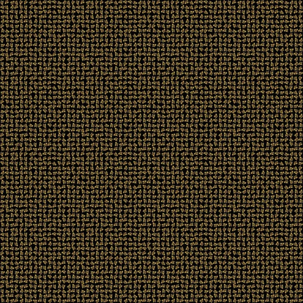 Ročník Zlatý Bezešvý Vzor Zlatý Květinový Ozdobný Brokátový Textilní Vzor — Stockový vektor