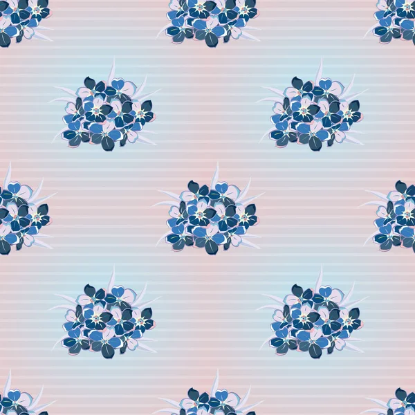 Renksiz çiçek vektör deseni 