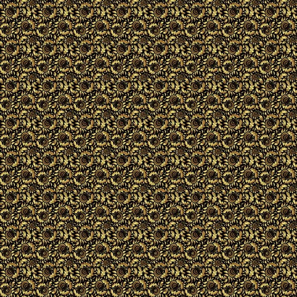 Elegantes Vektor Klassisches Goldenes Nahtloses Muster Nahtloser Abstrakter Hintergrund Mit — Stockvektor