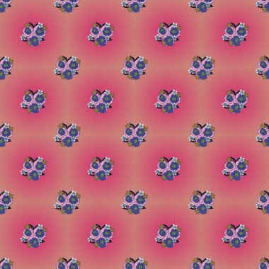 Renksiz çiçek vektör deseni çizimi