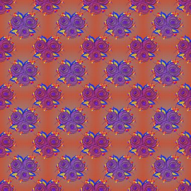 Renksiz çiçek vektör deseni 