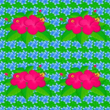 Renksiz çiçek vektör deseni çizimi
