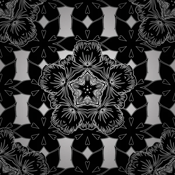 Couleur Motif Vecteur Floral Sans Couture — Image vectorielle