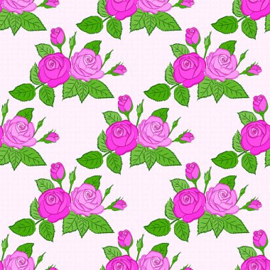 Renksiz çiçek vektör deseni 