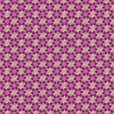 Moda tekstili ve kumaşı için nakış. Çiçekli süs eşyası. Eflatun, pembe ve mor renkli güzel çiçeklerle nakışsız desen..