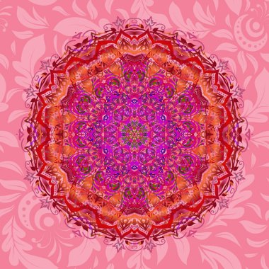 Renksiz çiçek vektör deseni 