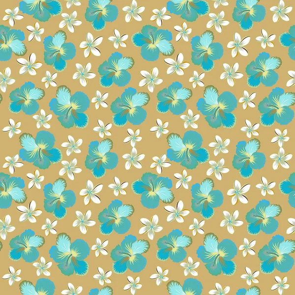 Adorno Floral Vintage Patrón Clásico Abstracto Sin Costura — Vector de stock