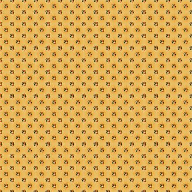 Renksiz çiçek vektör deseni 