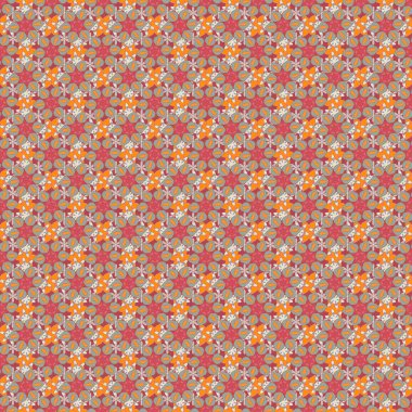 Renksiz çiçek vektör deseni 