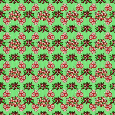 Renksiz çiçek vektör deseni 