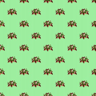 Gri, yeşil ve kahverengi amber çiçekleri son moda vektör tarzında. Hawaii tropik doğal çiçek deseni gri, yeşil ve kahverengi renklerde..