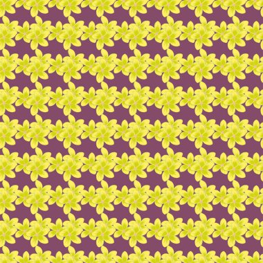 Renksiz çiçek vektör deseni 