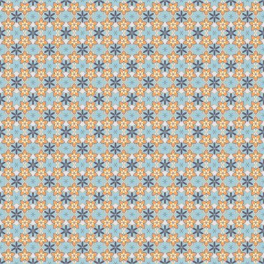 Renksiz çiçek vektör deseni 