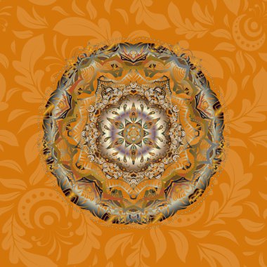 Renksiz çiçek vektör deseni 