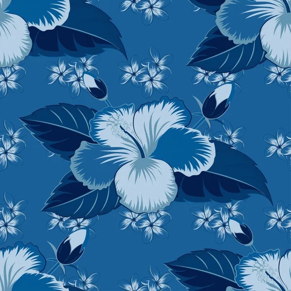 Couleur Motif Vecteur Floral Sans Couture — Image vectorielle