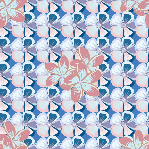 Adorno Floral Vintage Patrón Clásico Abstracto Sin Costura — Archivo Imágenes Vectoriales