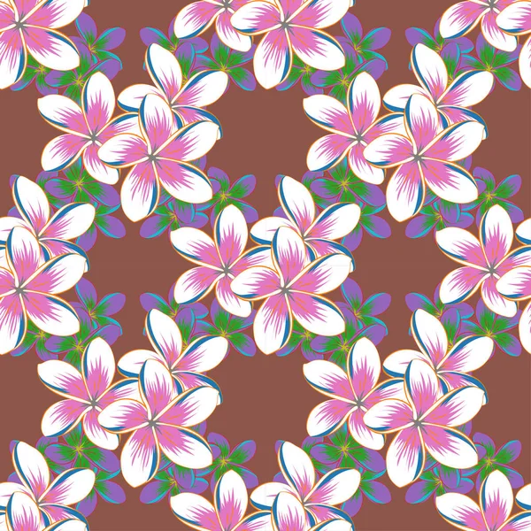 Vintage Bloemsieraad Abstract Klassiek Naadloos Patroon — Stockvector