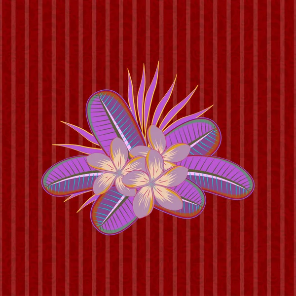 Χρώμα Απρόσκοπτη Floral Διάνυσμα — Διανυσματικό Αρχείο