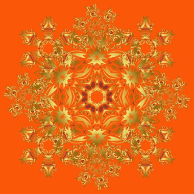 Renksiz çiçek vektör deseni 