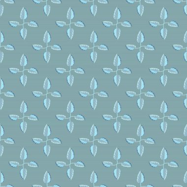 Renksiz çiçek vektör deseni 