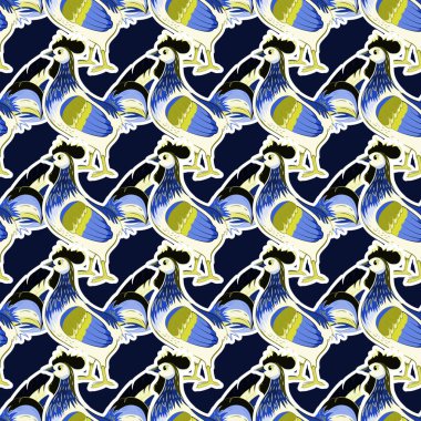 Renksiz çiçek vektör deseni 