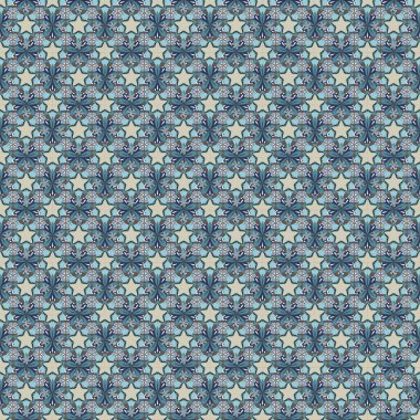 Renksiz çiçek vektör deseni 