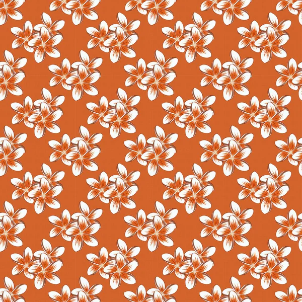 Couleur Motif Vecteur Floral Sans Couture — Image vectorielle