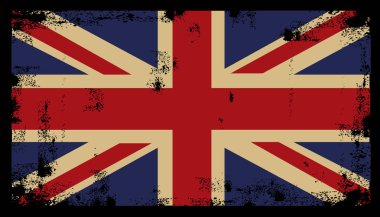Grunge British Background 2 clipart