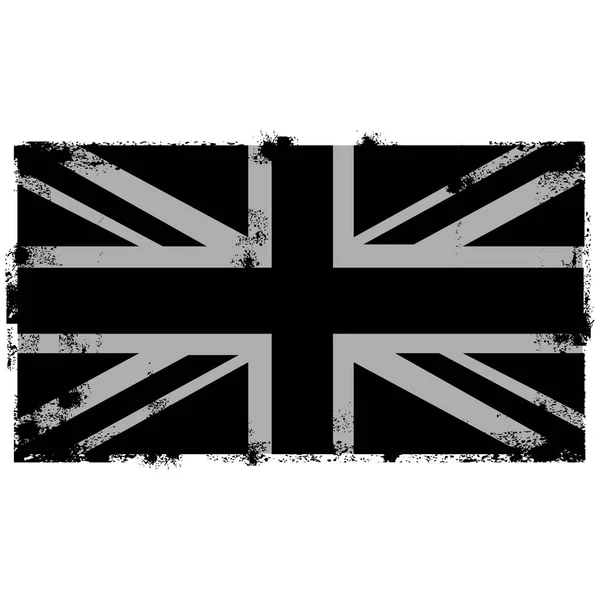 Grunge siyah İngiliz arka plan