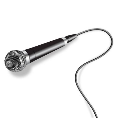Microphone Vector for use clipart