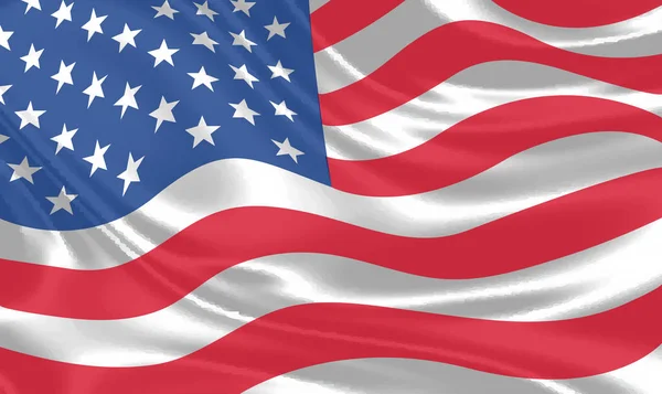 ABD bayrağı sallayarak vektör