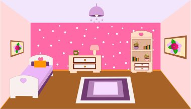 Rahatlatıcı. Resim odası çocuk odası