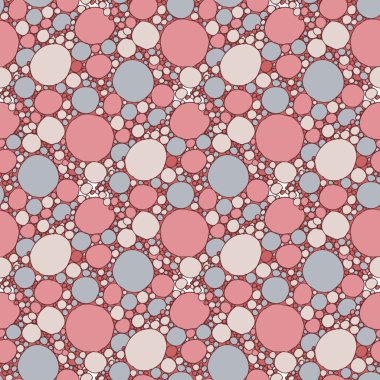 Zentangle el bubles ile çizilmiş desen