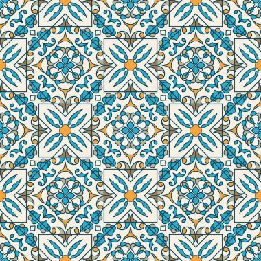 Vektör sorunsuz doku. Güzel renkli desen tasarım ve moda dekoratif elemanları ile için