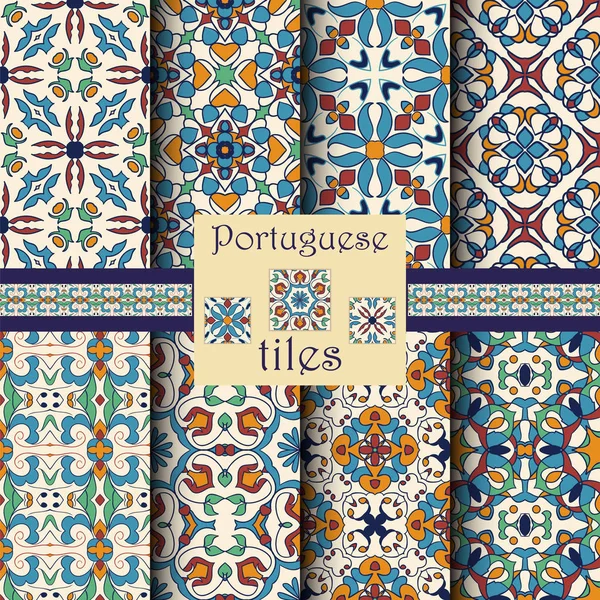 Vektör sorunsuz doku toplama. Güzel renkli desen tasarım ve moda ile dekoratif öğeler için set