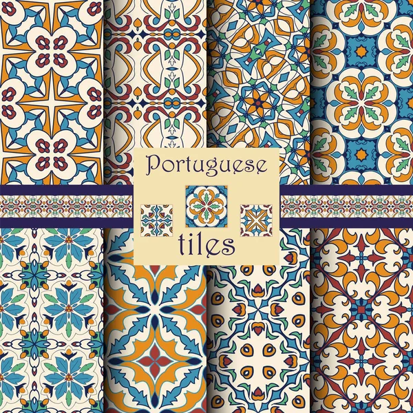 Vektör sorunsuz doku toplama. Güzel renkli desen tasarım ve moda ile dekoratif öğeler için set