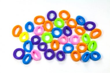 Saç lastiği, üstten görünüm