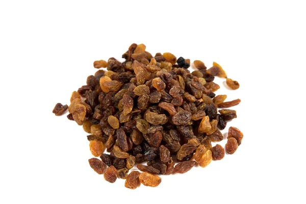 Heap of raisin on a white background — Stock Photo, Image