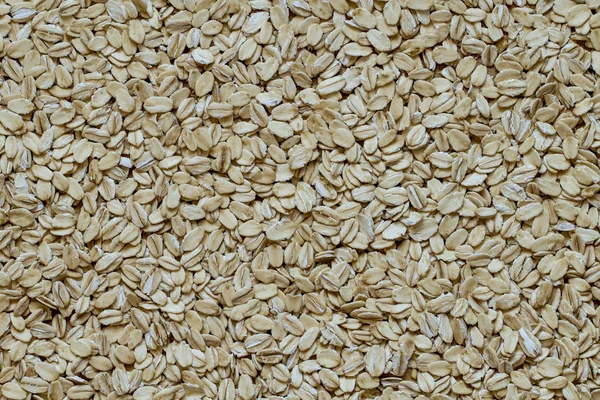 Pile of smashed oat seed — Stock Photo, Image