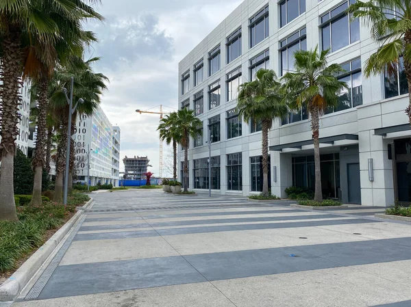 Orlando Usa Exterior Del Garaje Estacionamiento Binario Edificio Oficinas Centro —  Fotos de Stock