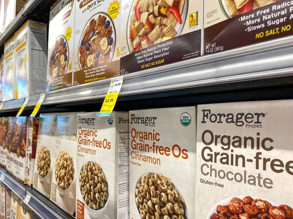 Orlando Usa Display Forager Project Cereals Usda Organic Grain Free — 스톡 사진
