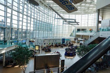 Seattle, WA / USA-9 / 6 / 19: Seattle Tacoma SEATAC havaalanı Apartmanı.