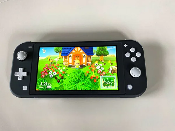 Orlando Usa Nintendo Switch Lite Game Animal Crossing New Horizons — Stock Photo, Image