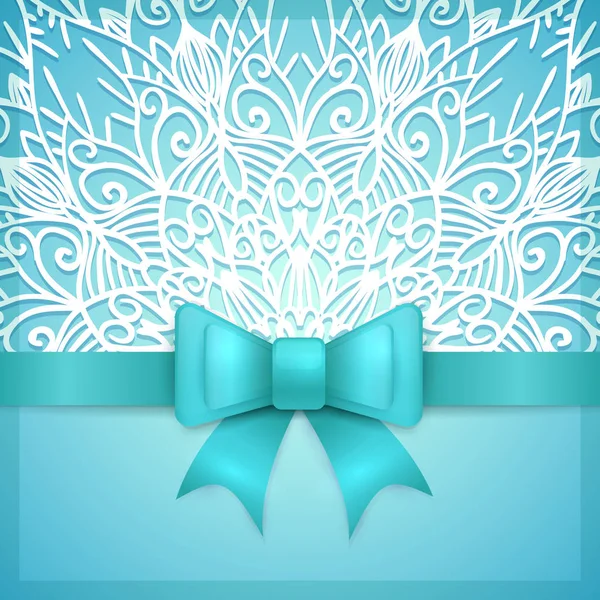 Vintage tebrik kartı şablonu