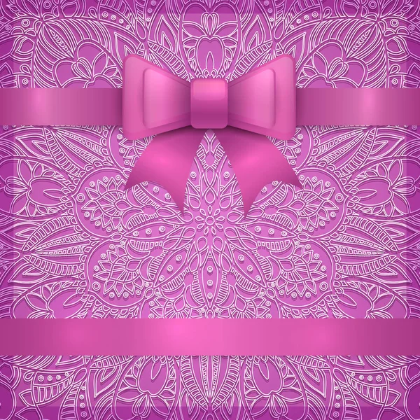 Vintage tebrik kartı şablonu