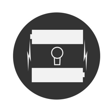 Pil logosu, vektör illüstrasyonu