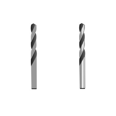 Drillbit. Kesici çalışan bir araçtır. Vektör illüstrasyonu