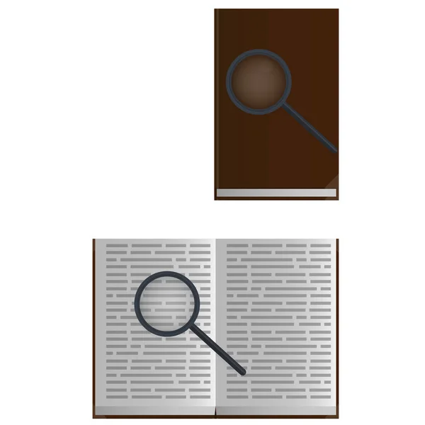 Книгу Открытая Книга Векторная Иллюстрация — стоковый вектор