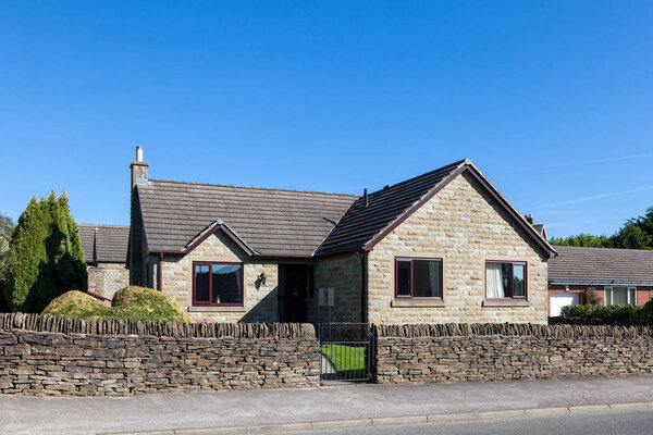 Traditional bungalow house, England